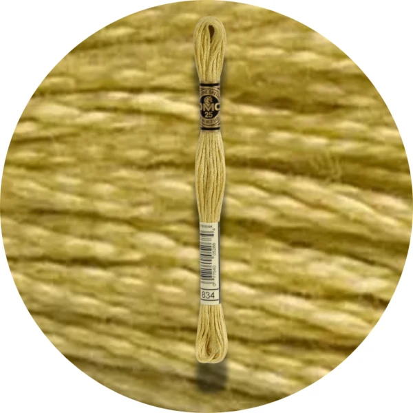 DMC Mouliné Spécial 25 Broderigarn, Ensfarvet, Røde/Gule/Orange nuancer